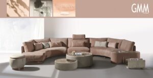 круглый диван производства европы