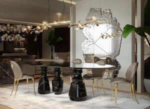 стол еарт-деко гостиная мебель гостиных