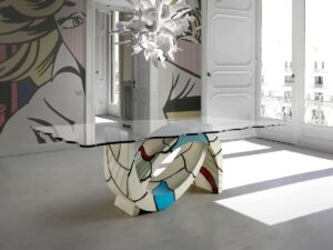 необычный стол италия