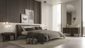 стильная мебель для спальни кровати