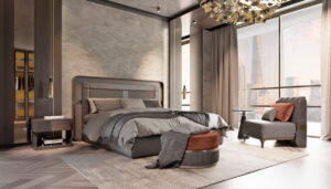 модная европейская мебель для спальни кровати