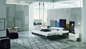 интерьер италия дизайнерская кровать