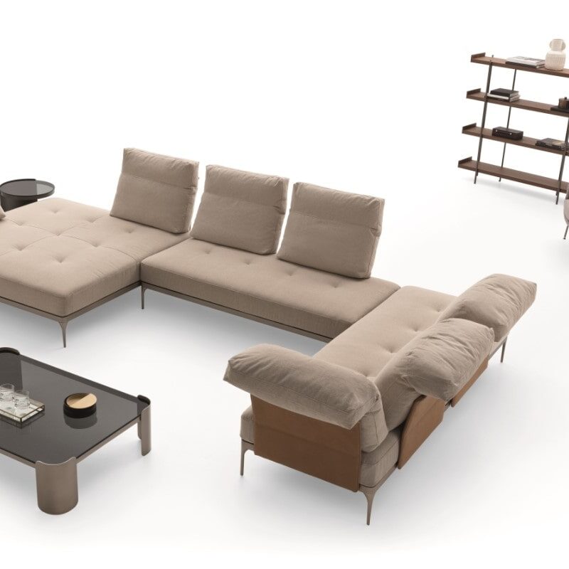 секционный диван производства европы