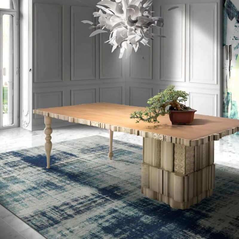 необычный дизайнерский стол италия