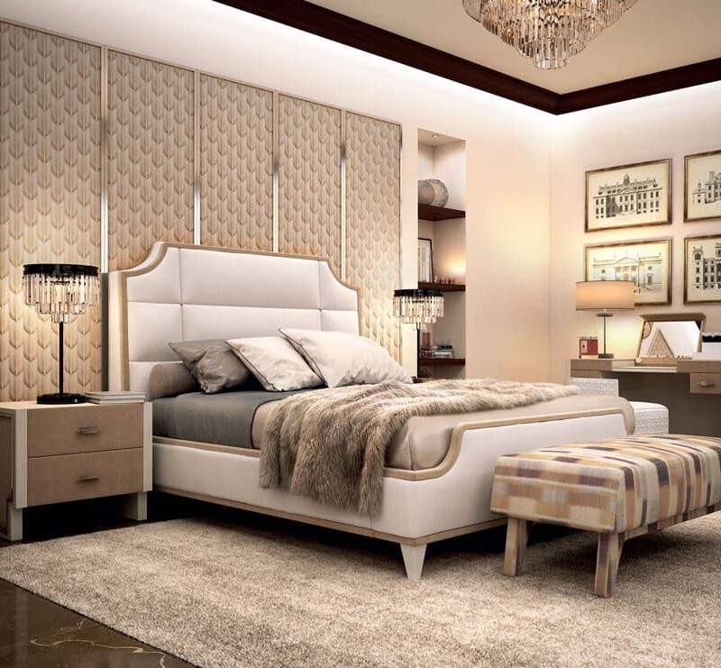 модная европейская мебель для спальни кровати