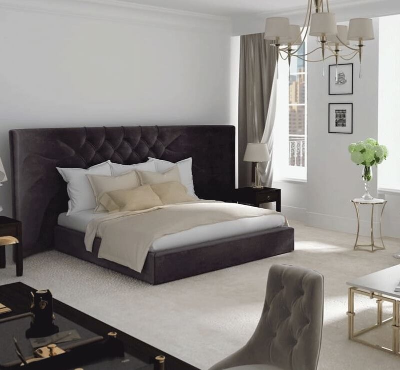 Спальня в стиле артдеко