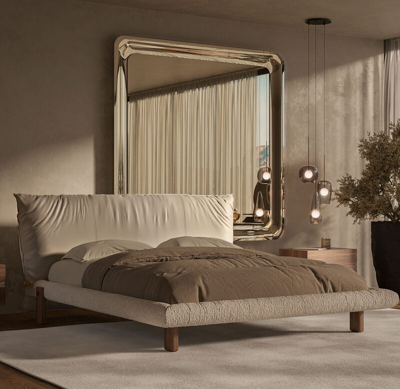 стильная мебель для спальни кровати